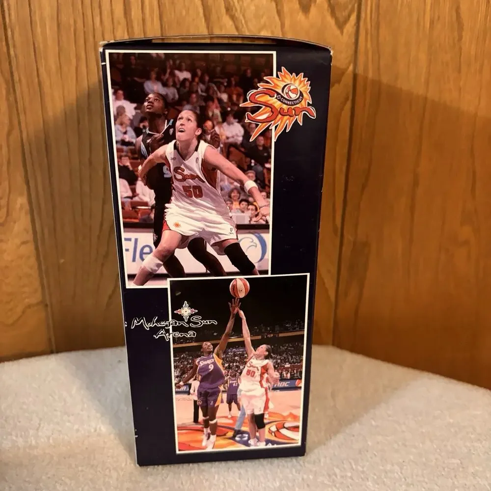 Rebecca Lobo #50 Connecticut Sun Bobblehead 2004 WNBA Bobble Dreams Arena Boxed